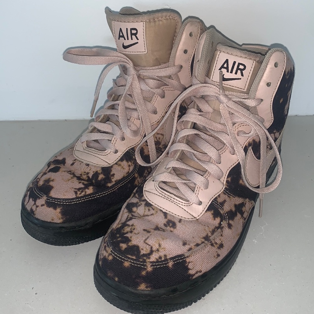 Nike Air Force 1 High Acid Wash Print AR1954-001 2018 *No Straps*
